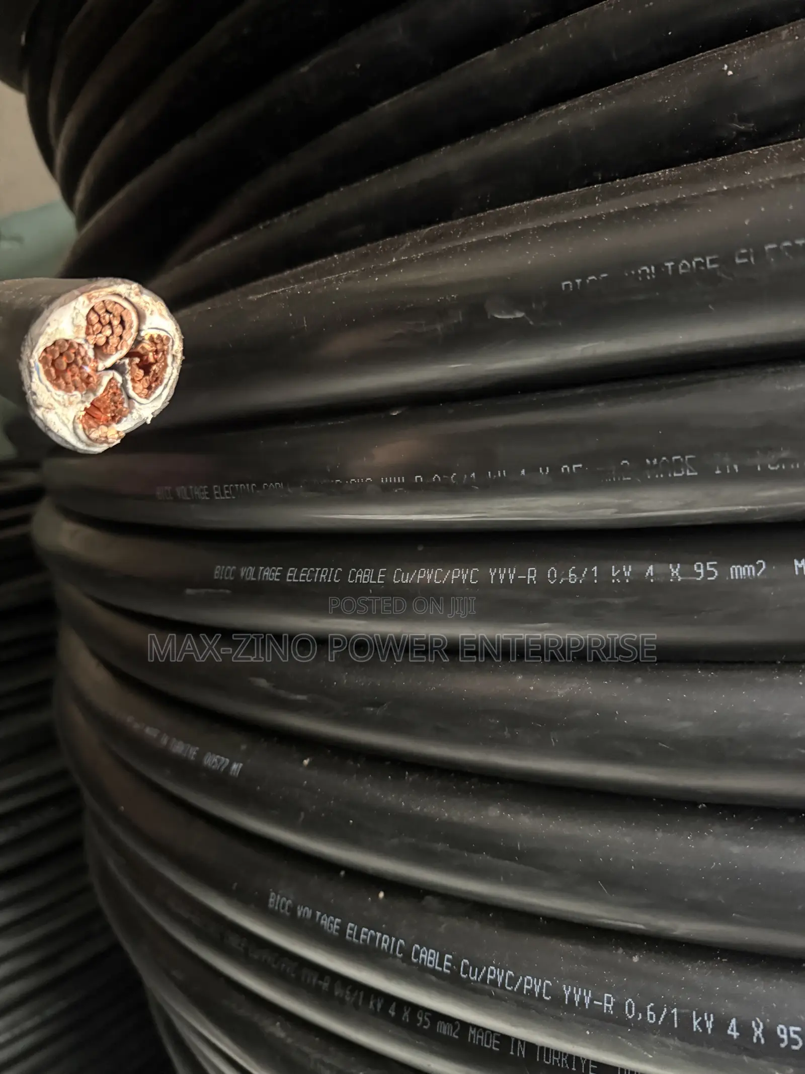 95mm X4 Core PVC PVC Cable