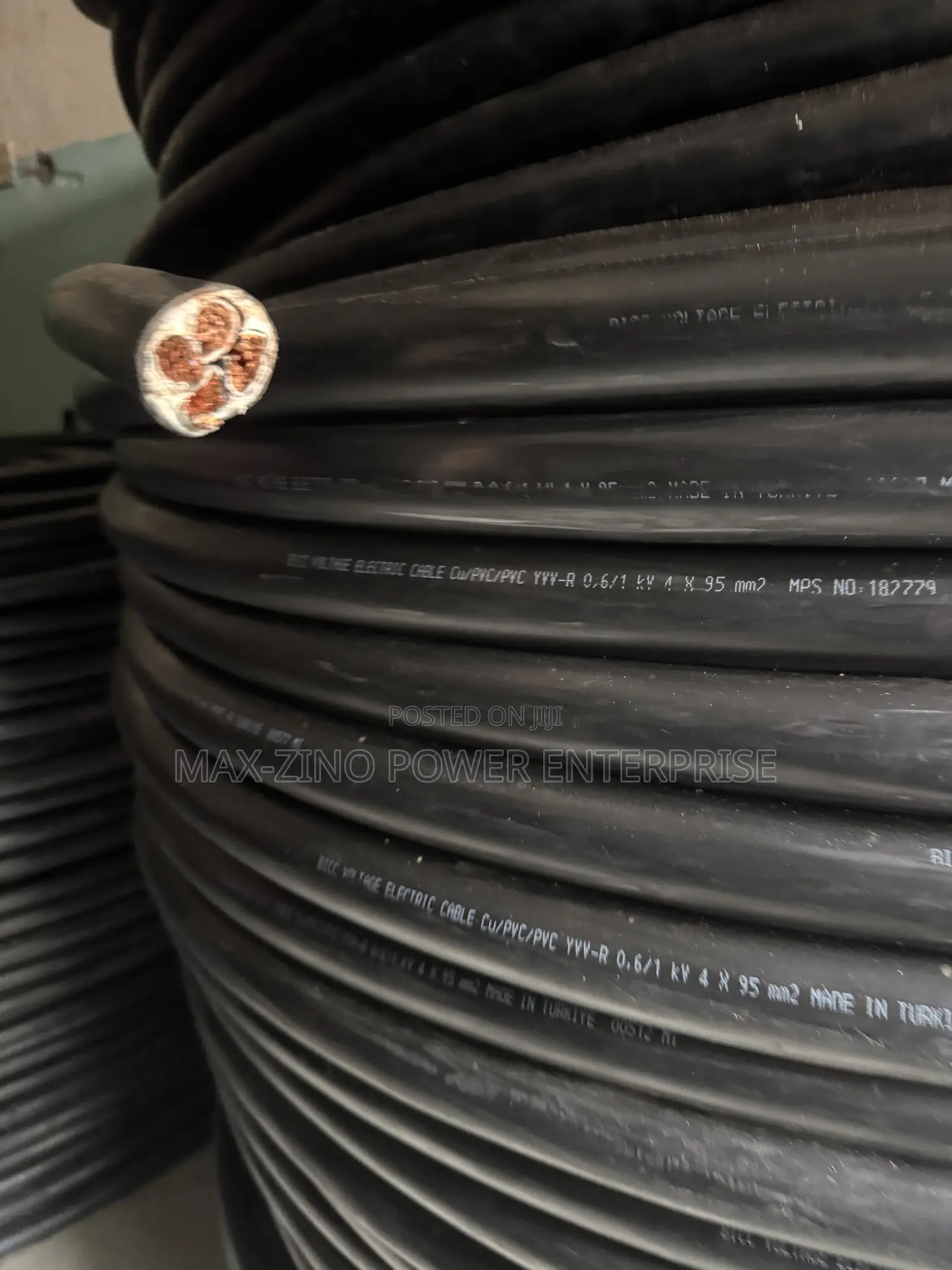 95mm X4 Core PVC PVC Cable