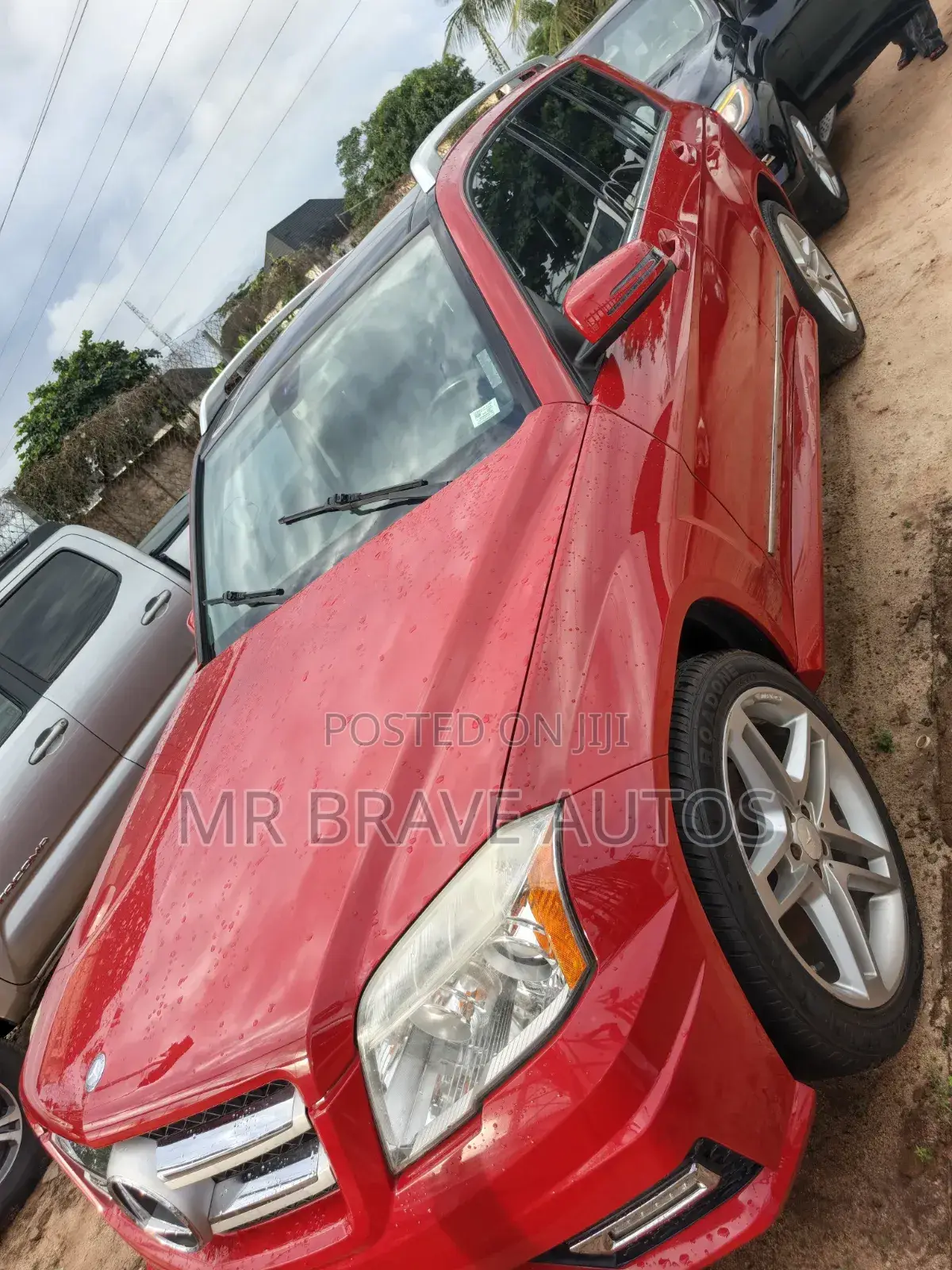Mercedes-Benz GLK-Class 2011 Red