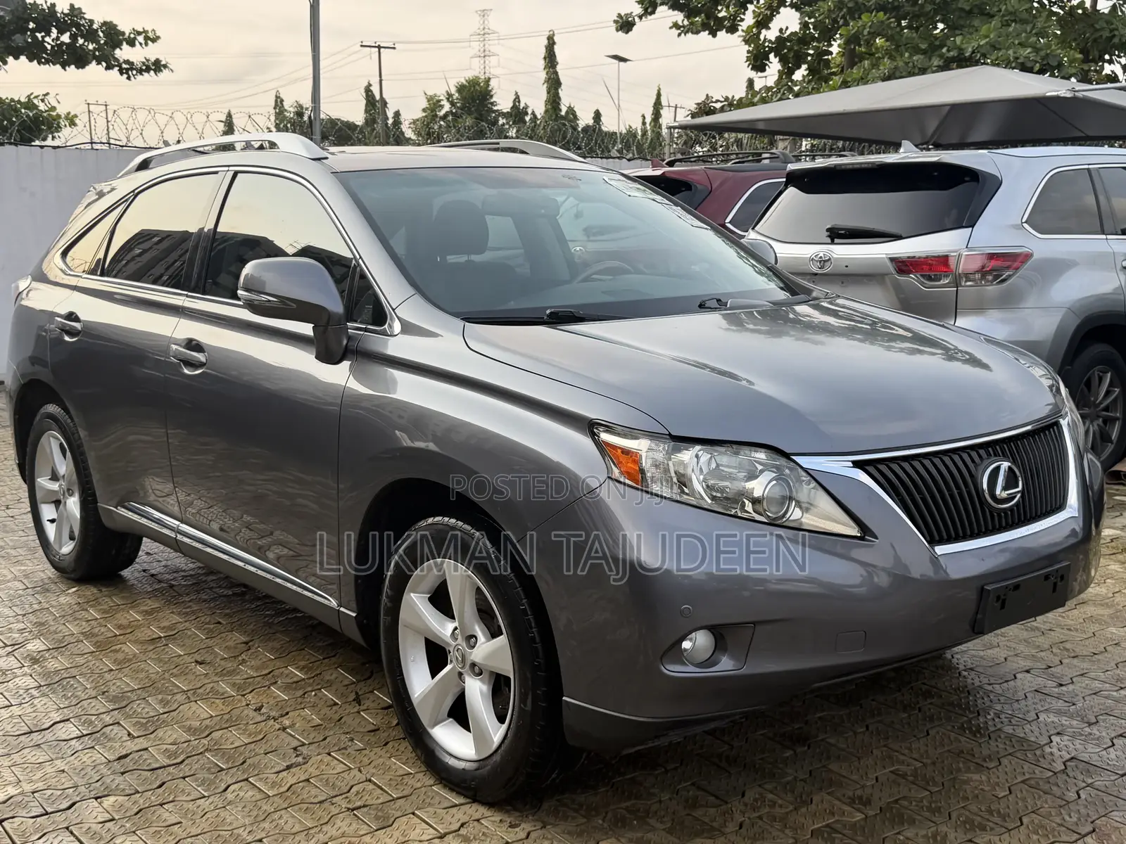 Lexus RX 350 FWD 2012 Gray