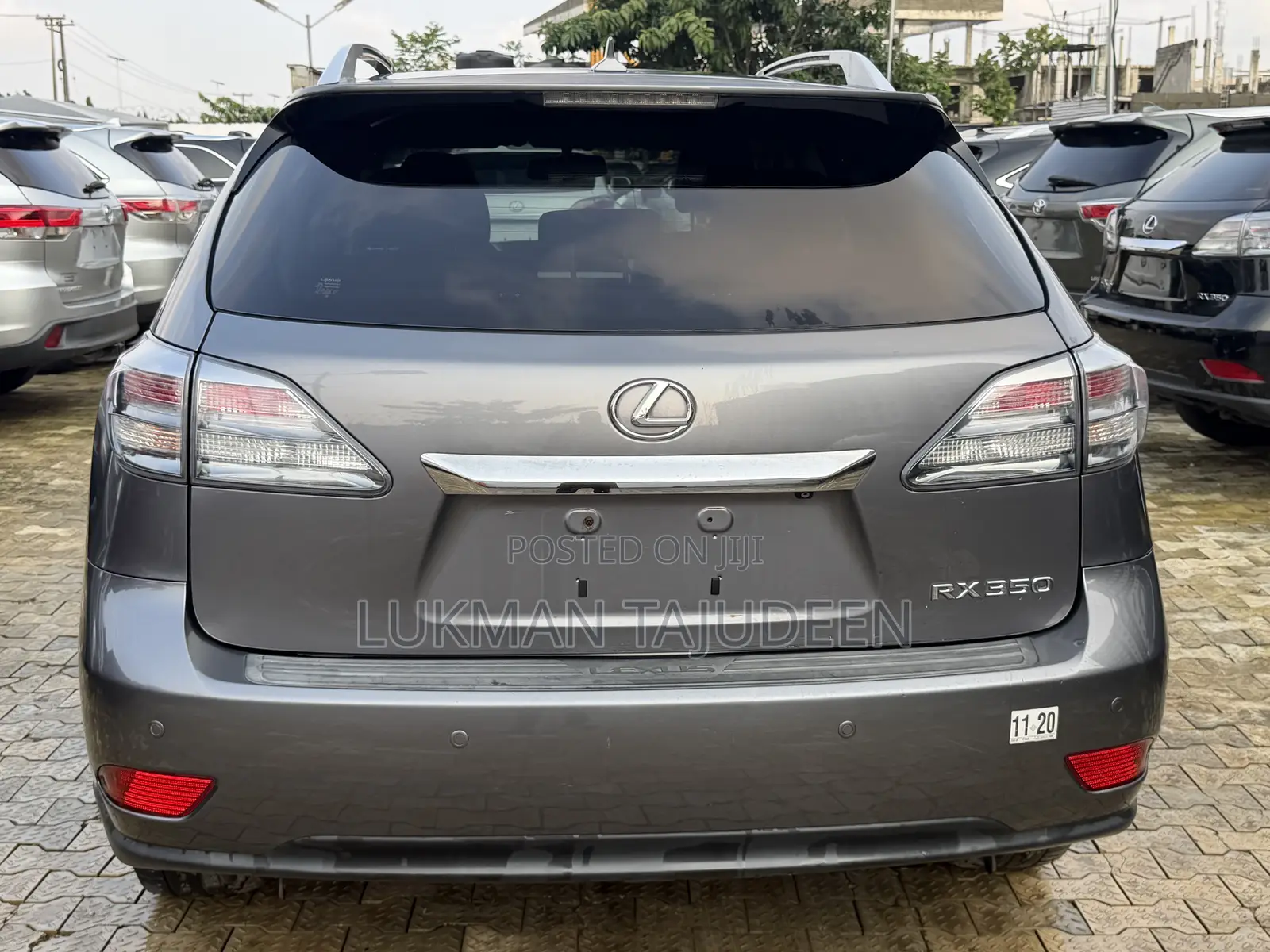 Lexus RX 350 FWD 2012 Gray
