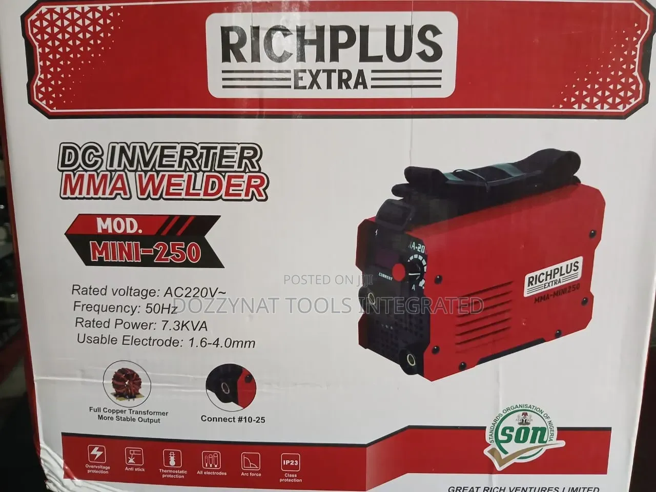 250 Rich Plus Welding Machine