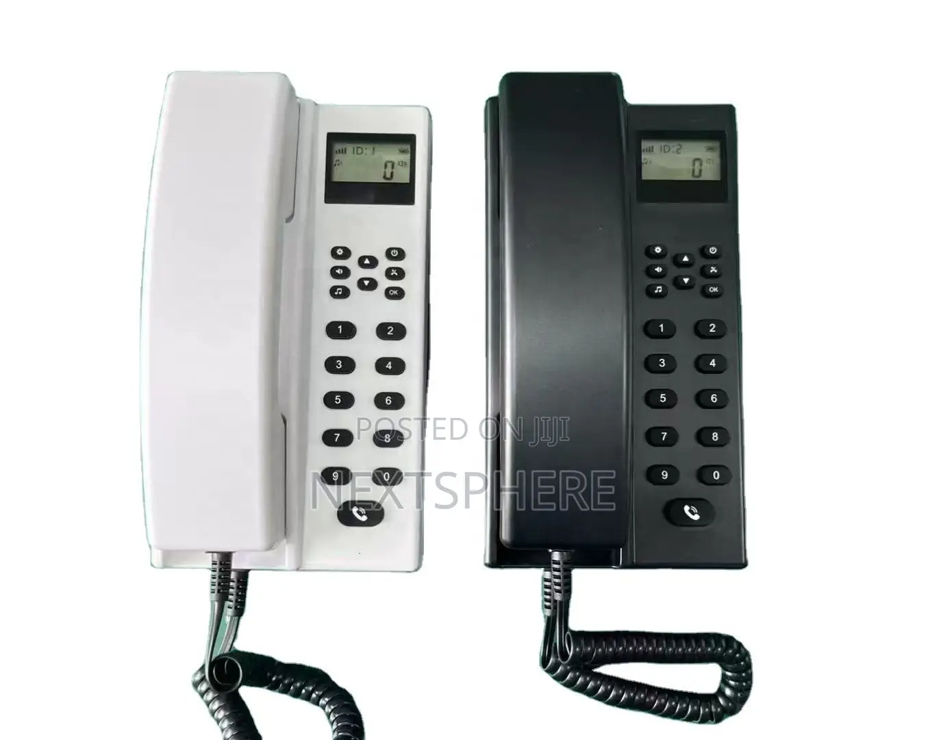 Wireless Intercom With LCD Display for Officess, Hotels, Homes, Etc.