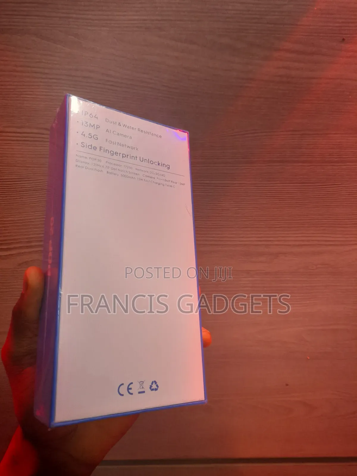New Tecno Pop 20 128 GB