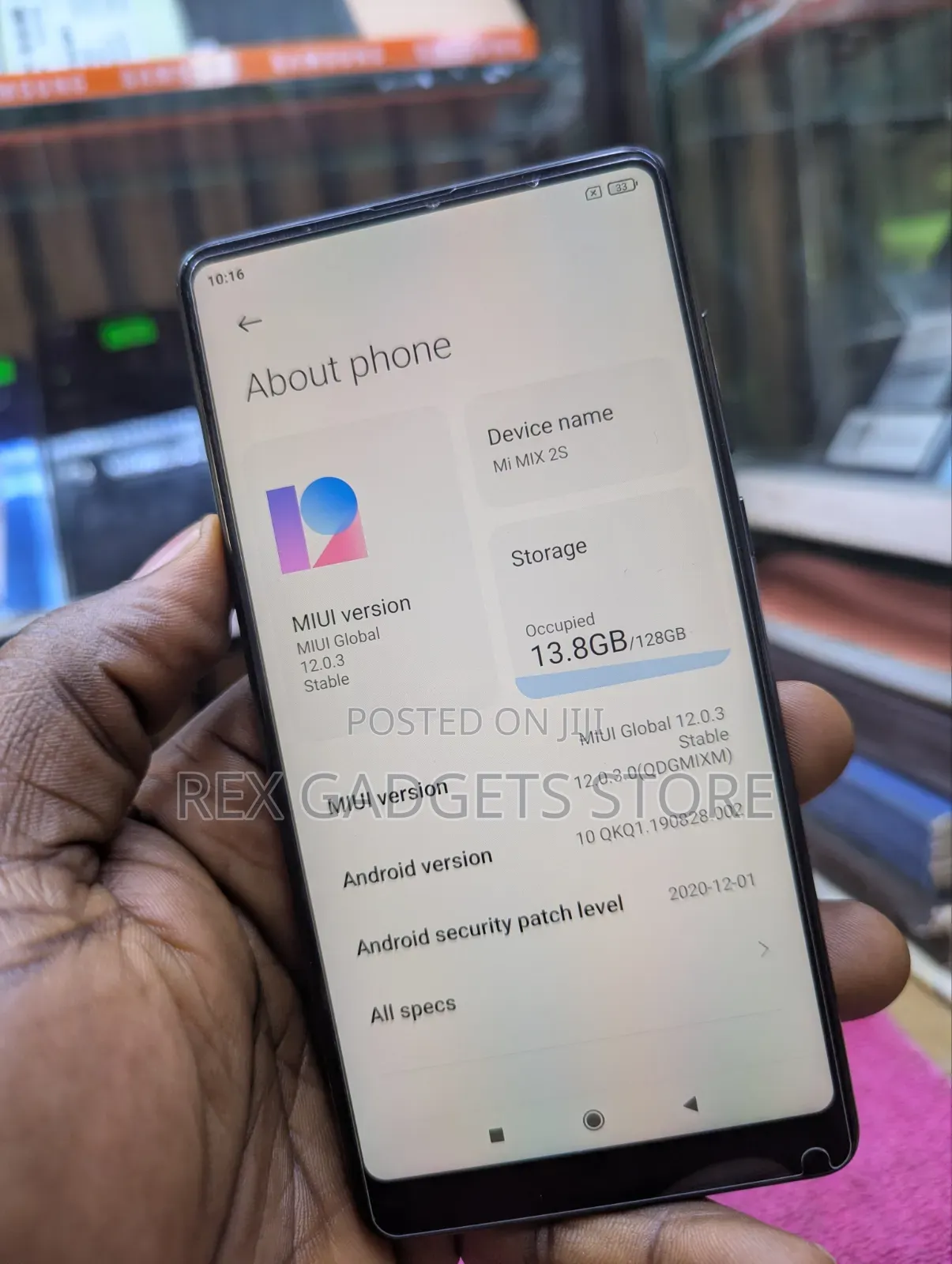 Xiaomi Mi Mix 2 SE 128 GB Black