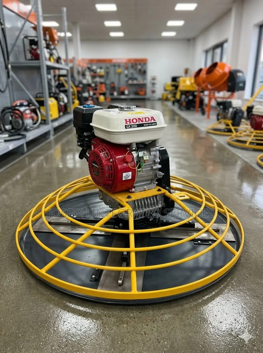Honda GX200 Powered Concrete Power Trowel, Also Known as a Power Float