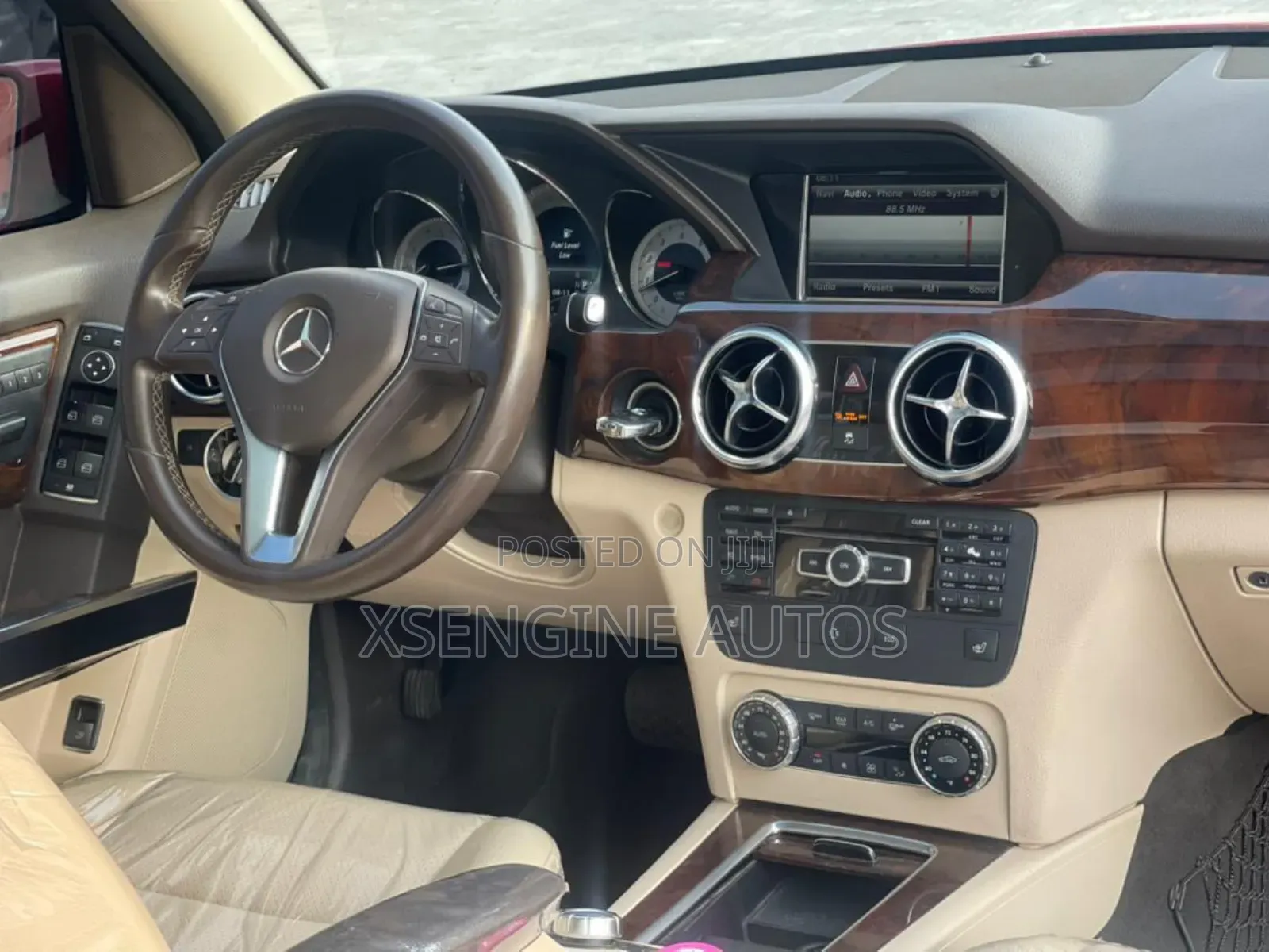 Mercedes-Benz GLK-Class 2015 Red
