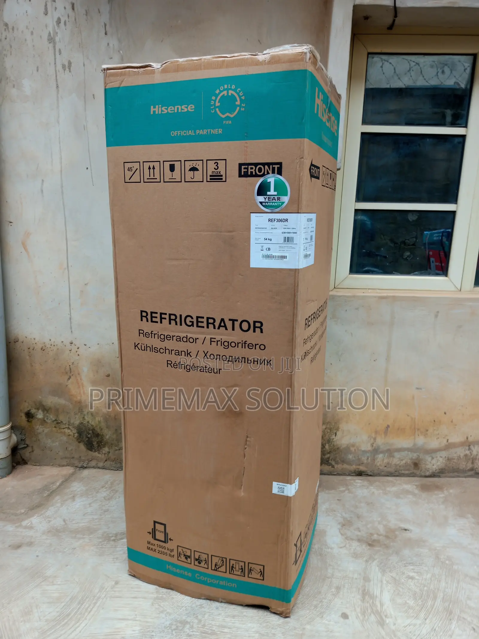 Upgrade Your Kitchen With Hisense 306DR Double Door Fridge