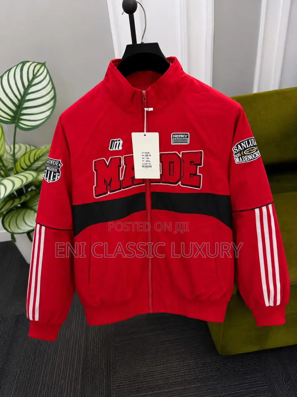 New Premium Luxury Zip-Up Jacket Best Quality Well Branded