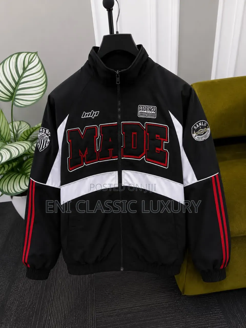 New Premium Luxury Zip-Up Jacket Best Quality Well Branded