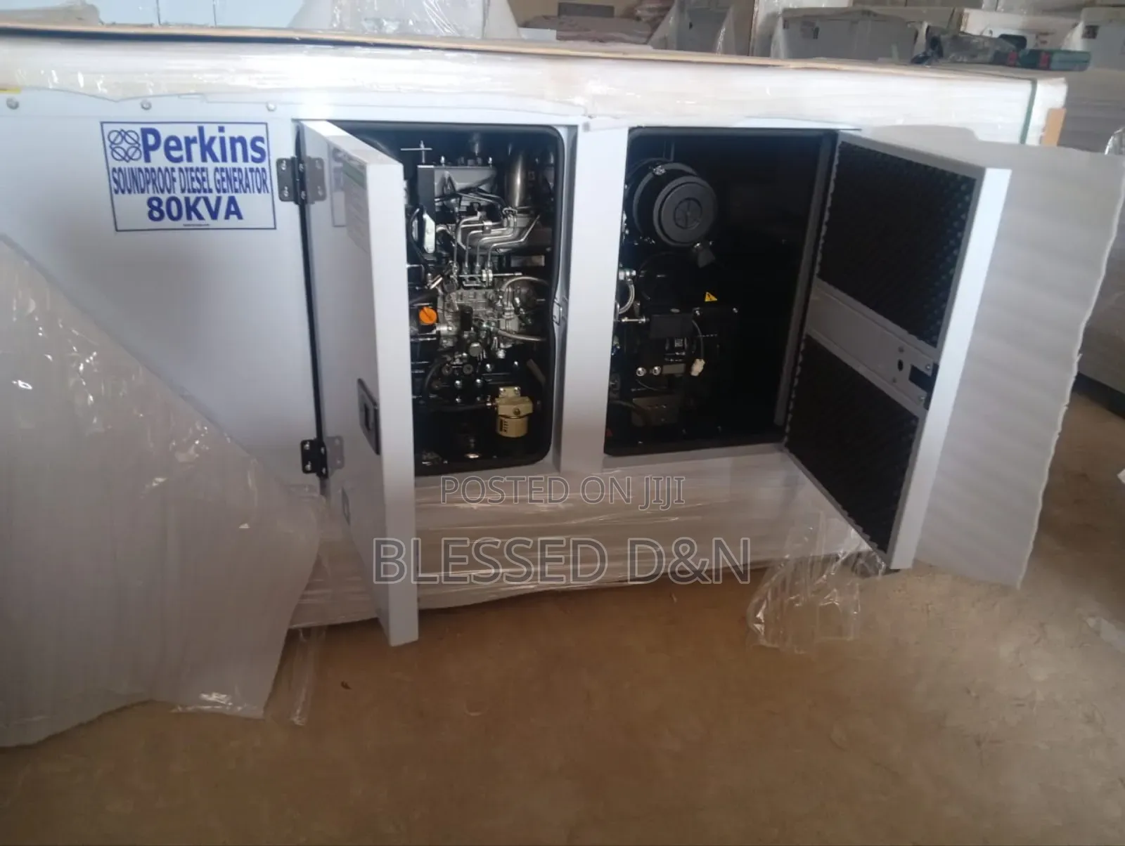 80kva Perkins Soundproof Diesel Generator