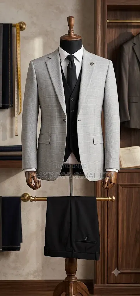 Elegant Men's Three Pieces Suits