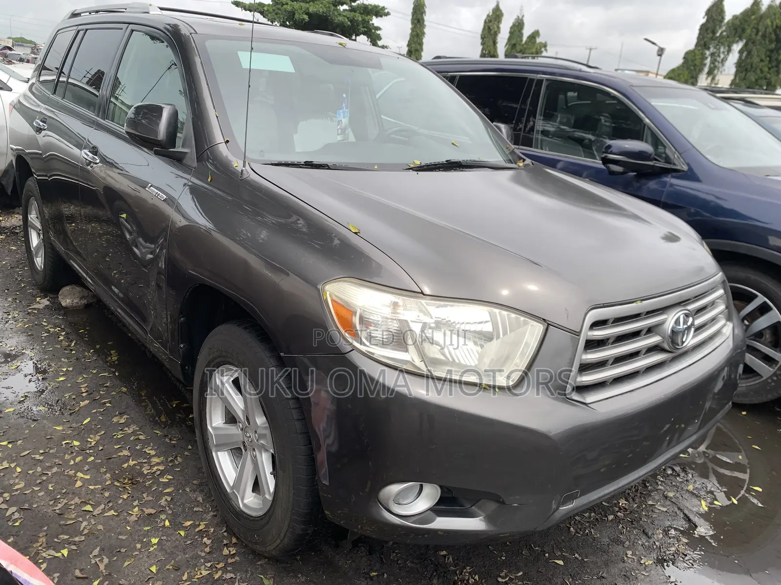 Toyota Highlander Sport 2009 Brown