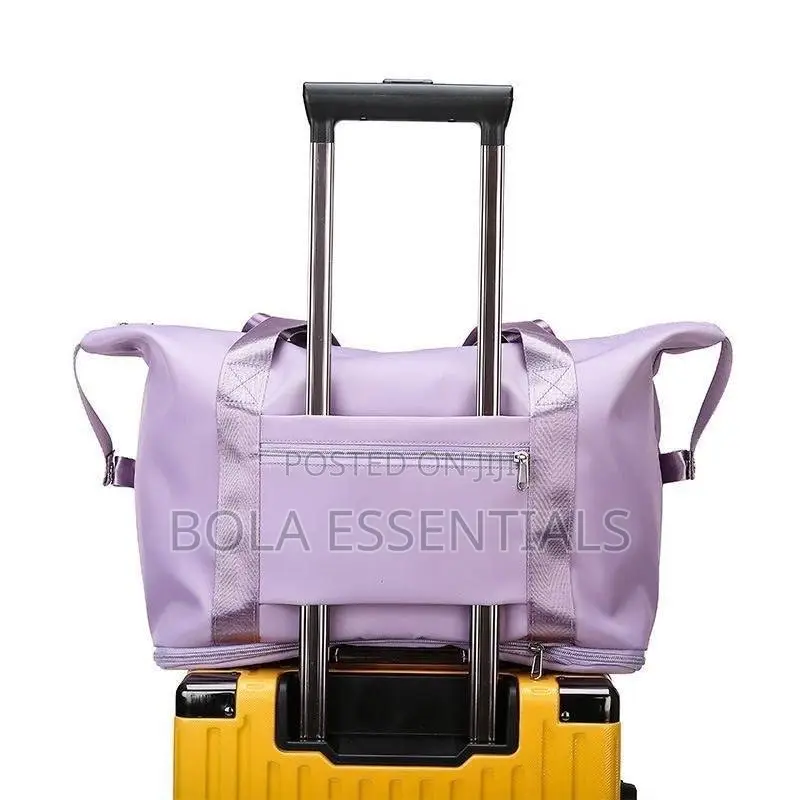 1 Large Capacity Foldable Travel Duffel Bag Lightweight