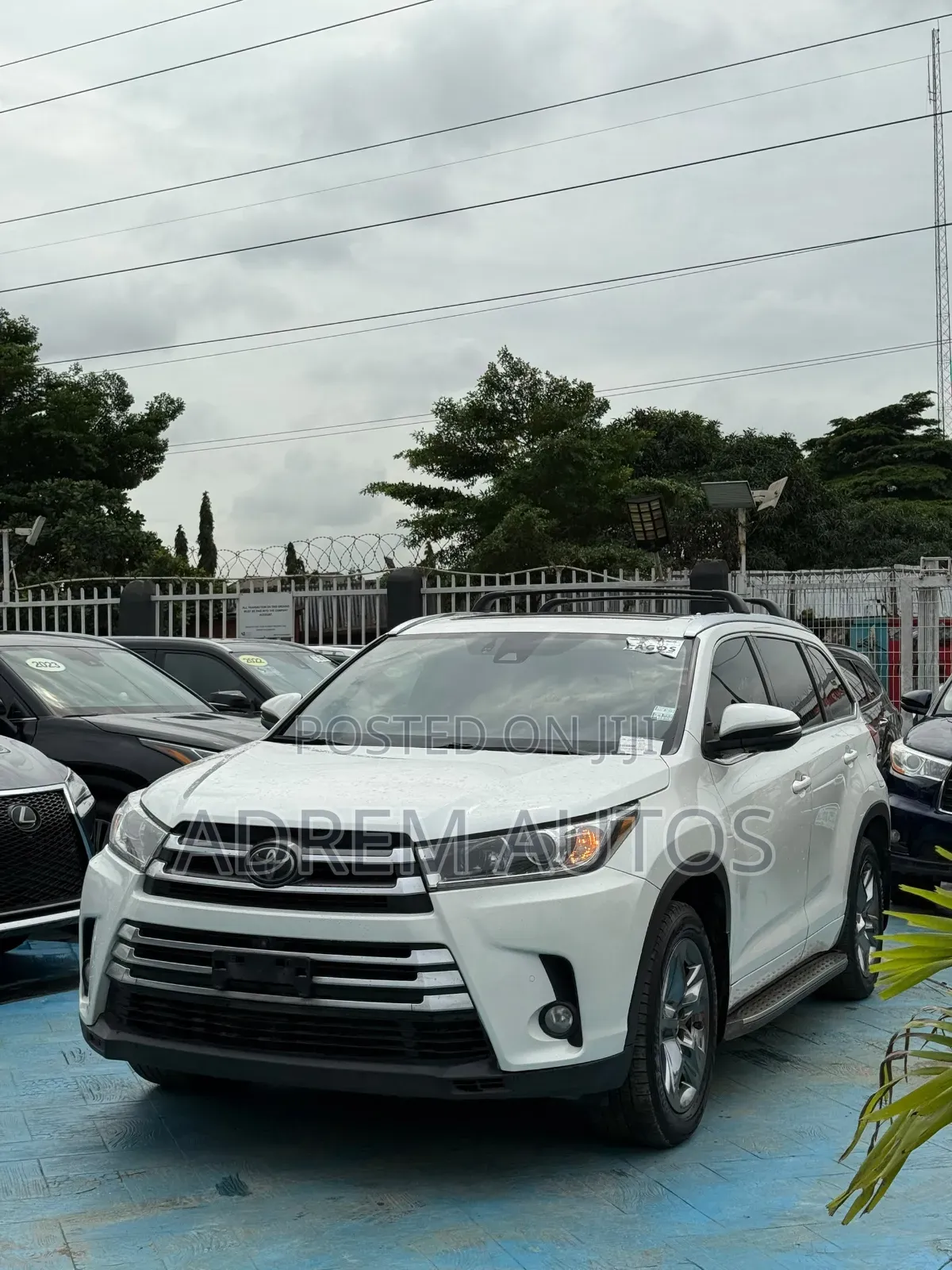 Toyota Highlander Limited Platinum 4x4 V6 (3.5L 6cyl 8A) 2017 White