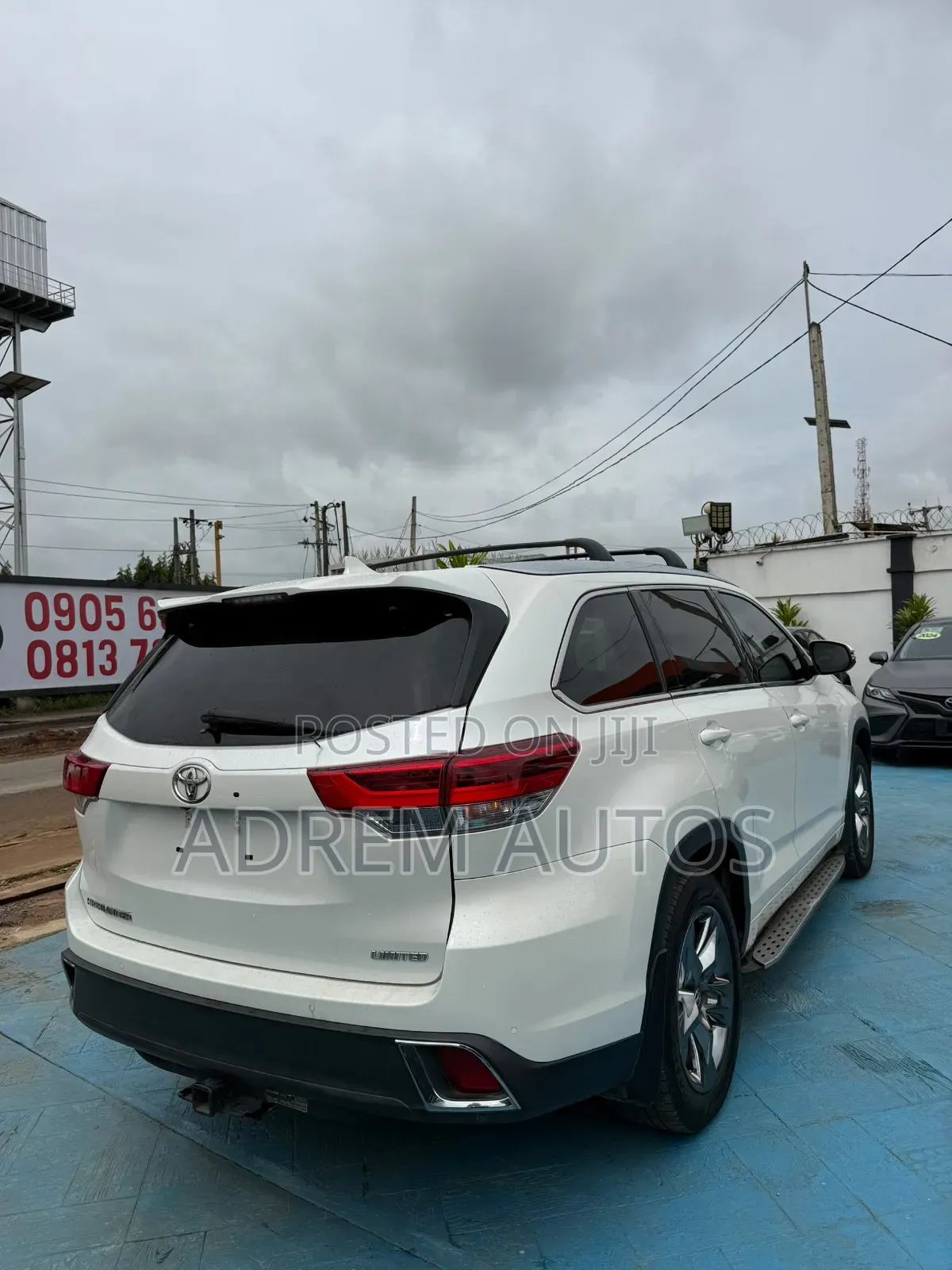 Toyota Highlander Limited Platinum 4x4 V6 (3.5L 6cyl 8A) 2017 White