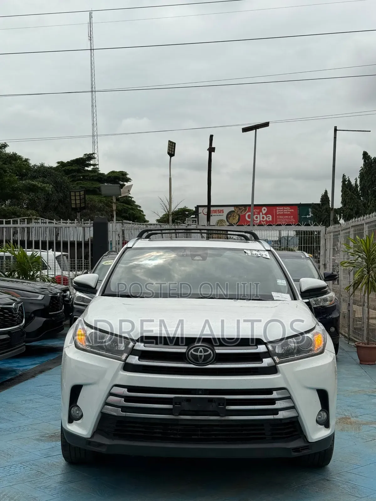 Toyota Highlander Limited Platinum 4x4 V6 (3.5L 6cyl 8A) 2017 White
