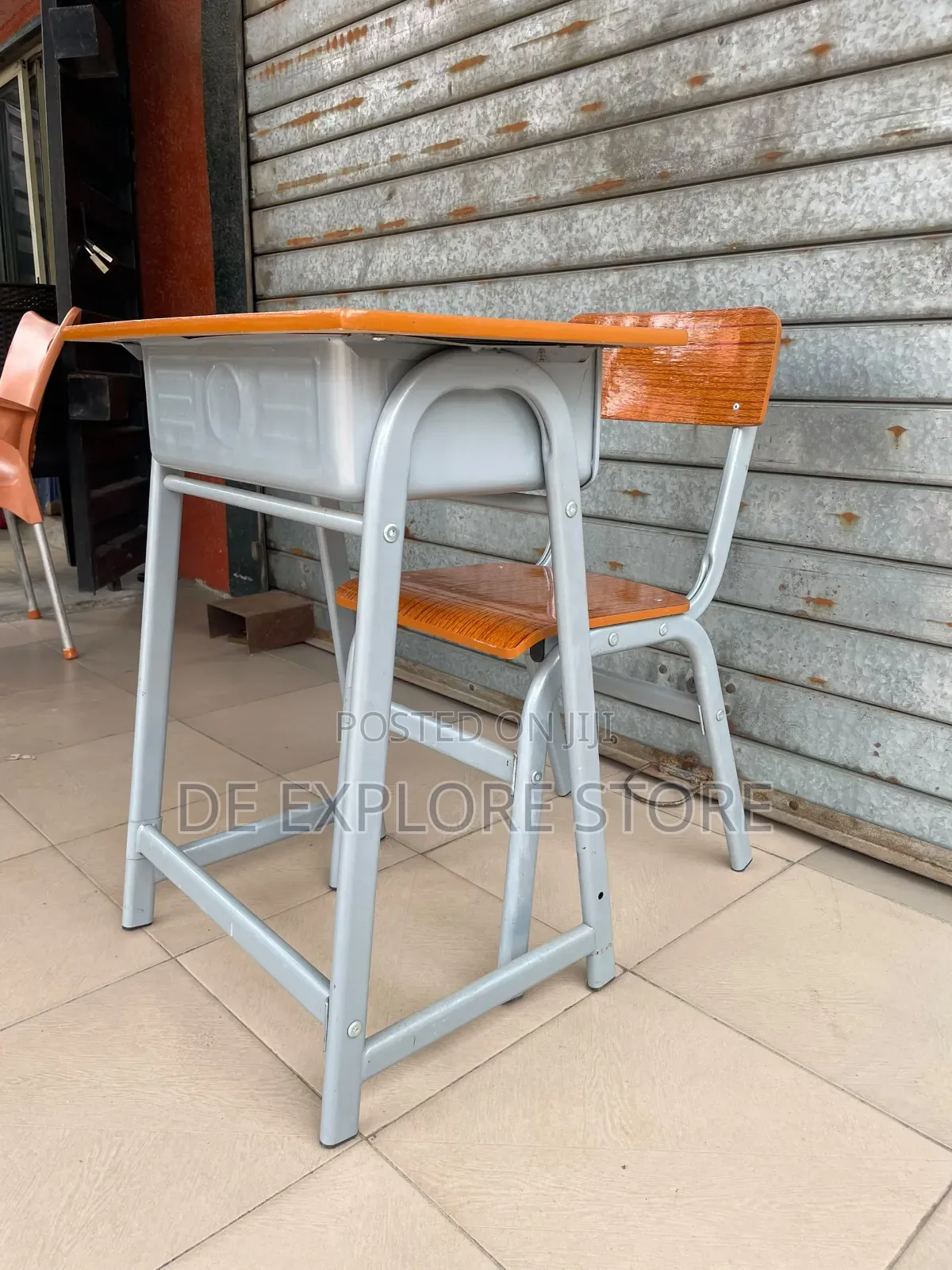 School Chair and Desk