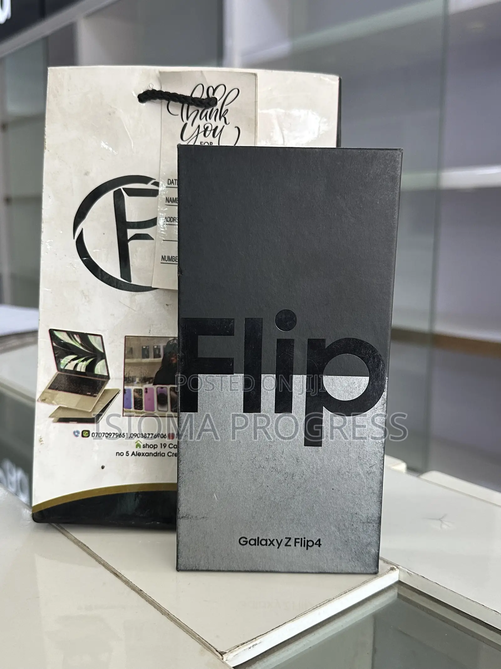 New Samsung Galaxy Z Flip4 512 GB Blue