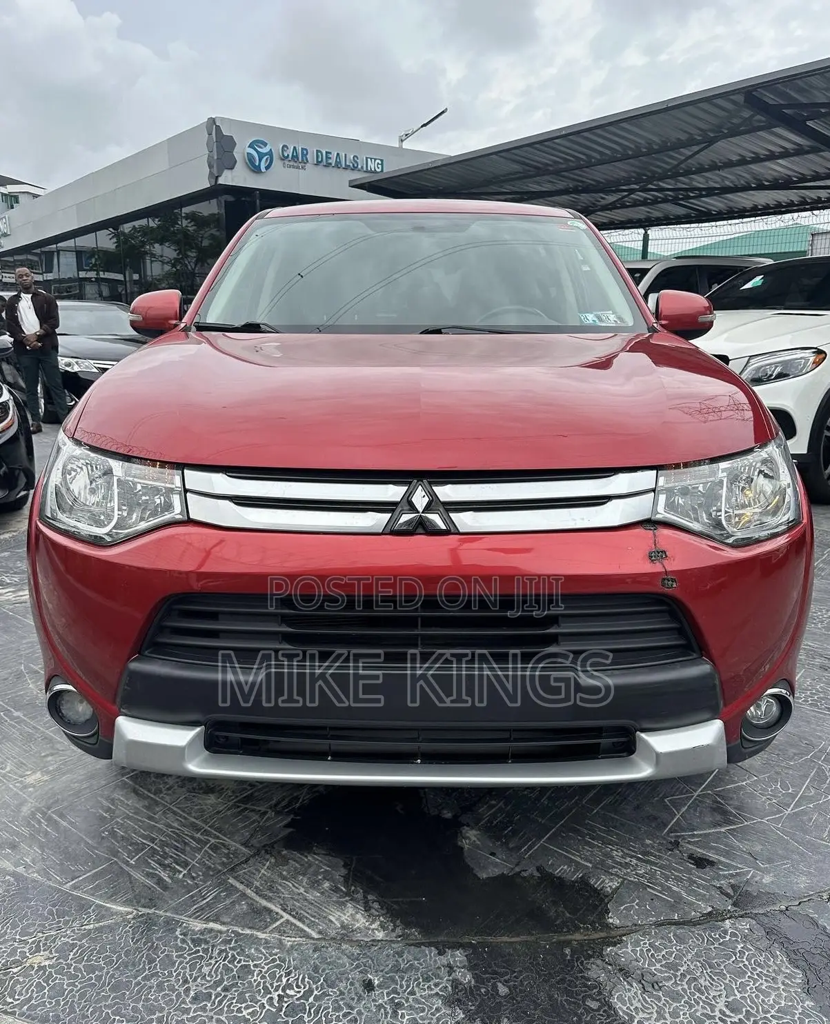 Mitsubishi Outlander SE 4dr SUV (2.4L 4cyl CVT) 2015 Red