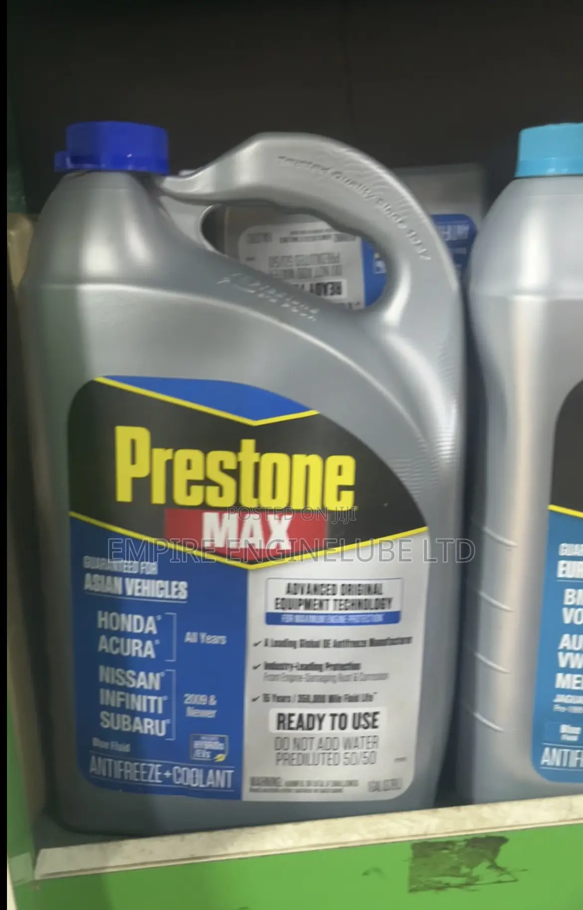 Prestone Max Coolant(European, Asian Honda Cars)all Series Available
