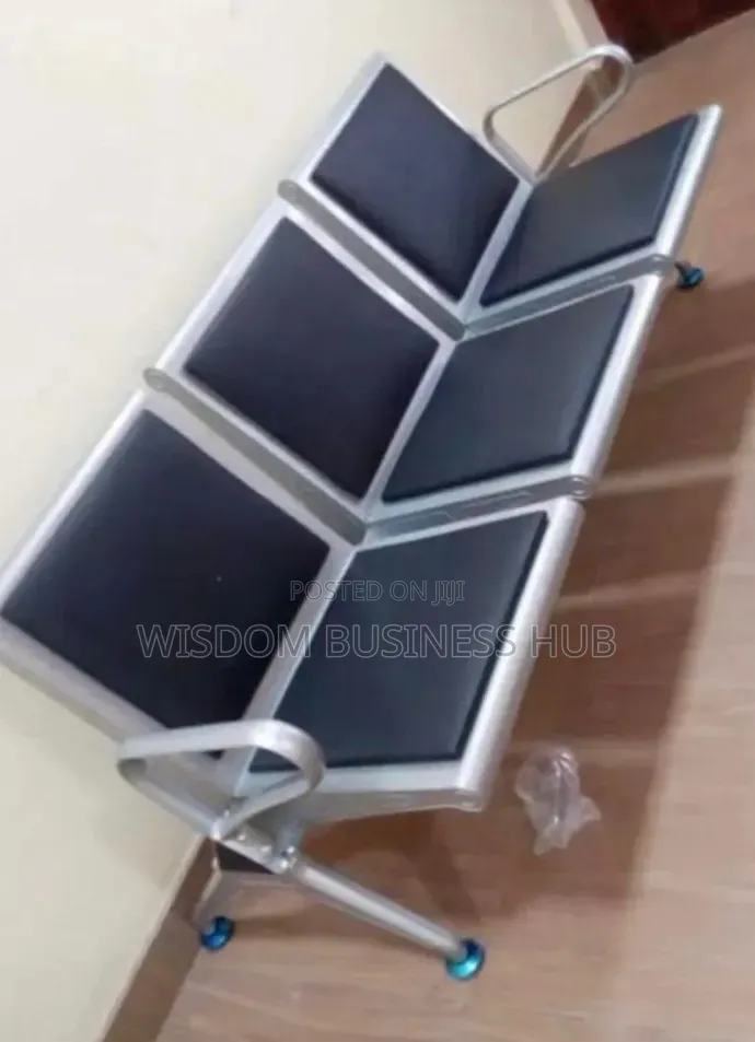 Aluminum Frame Beam Chair, Padded.