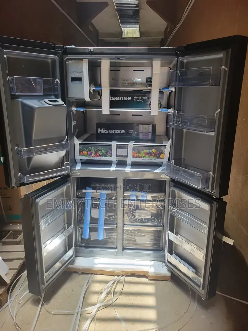 His 68WCD 538L Refrigerator Side-by-Side With Four Doors