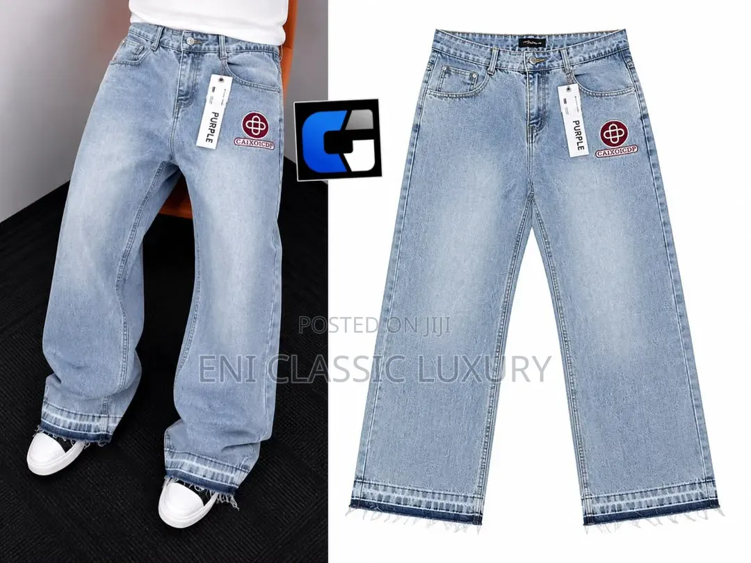 High Demand Luxury Men's Cargo Jeans Best Quality Well Branded