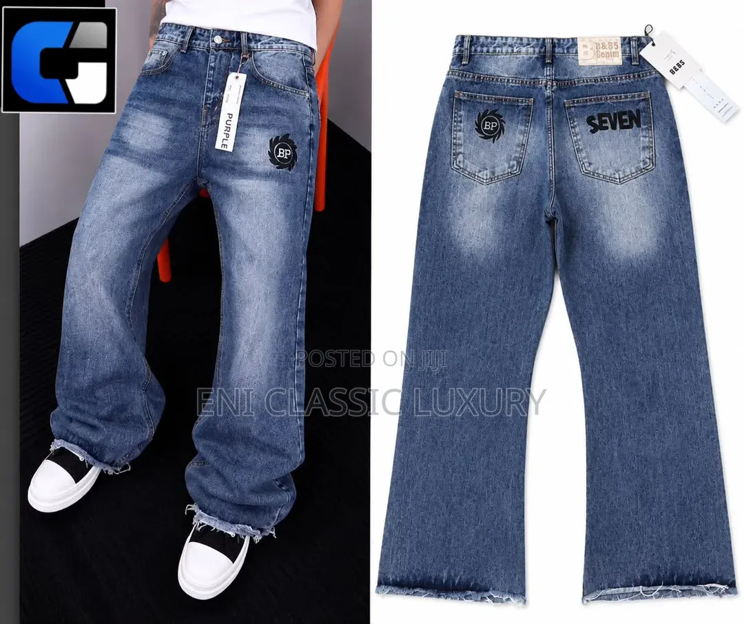 High Demand Luxury Men's Cargo Jeans Best Quality Well Branded