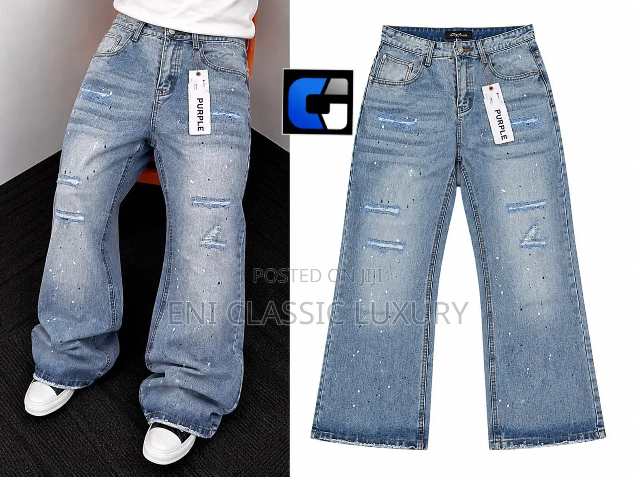 High Demand Luxury Men's Cargo Jeans Best Quality Well Branded