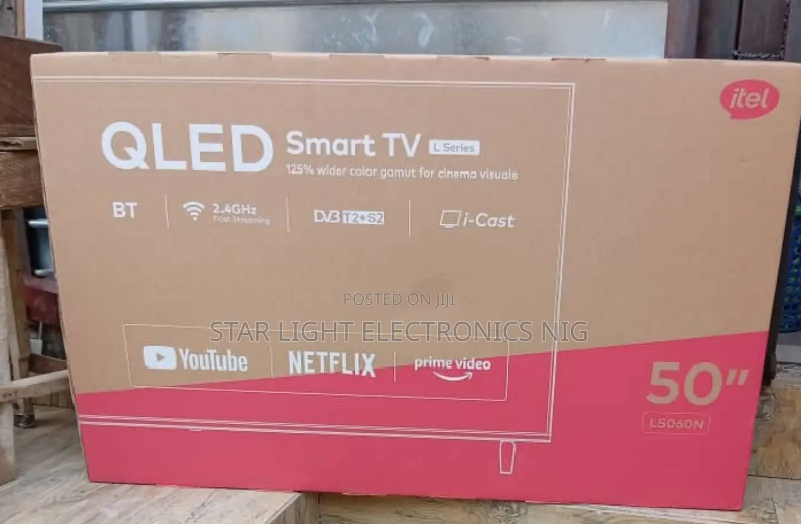 Smart Itel 50 Inches TV