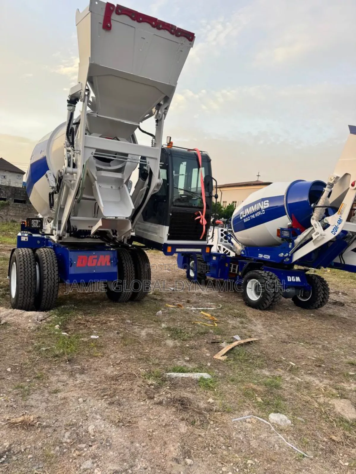 3.5M3 Selfloader Concrete Mixer Truck