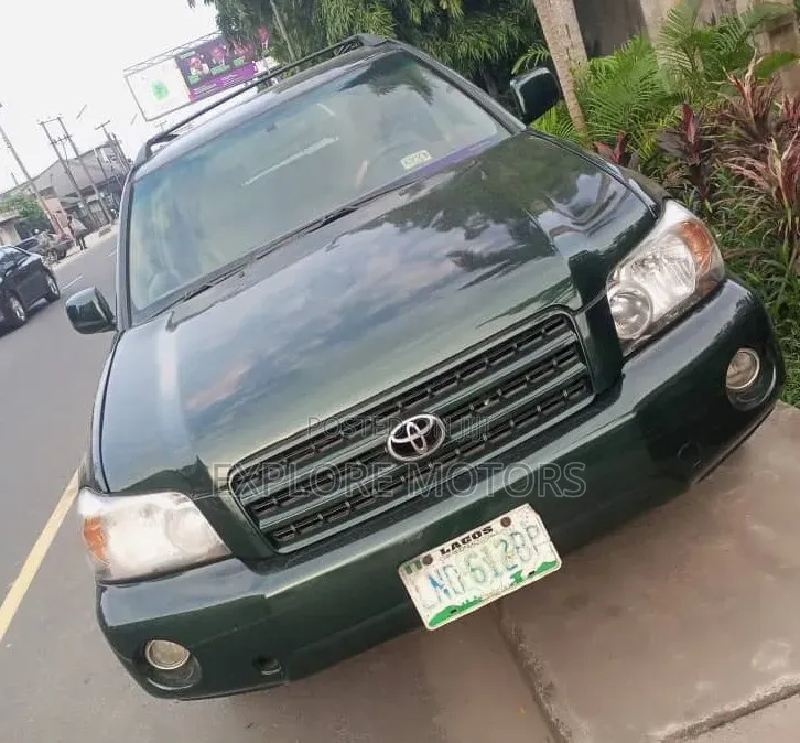Toyota Highlander 2006 Green