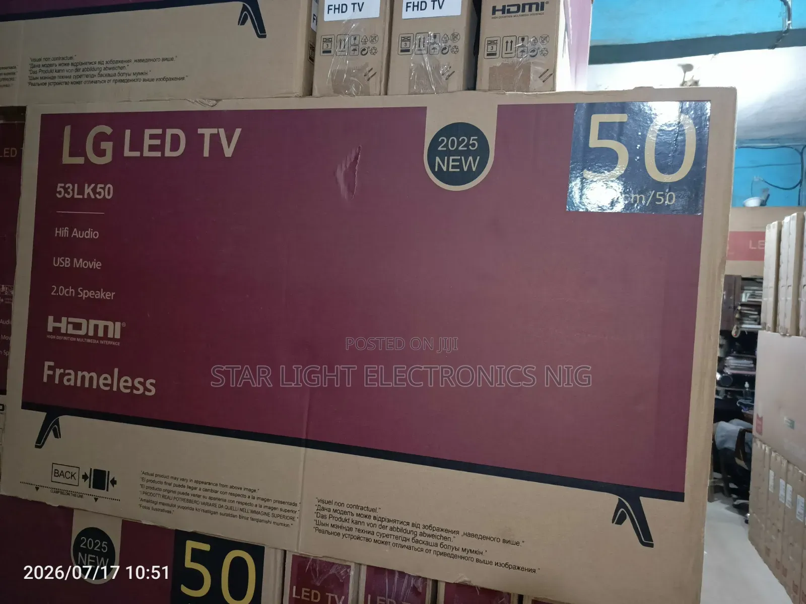 50 Inches Smart TV LG