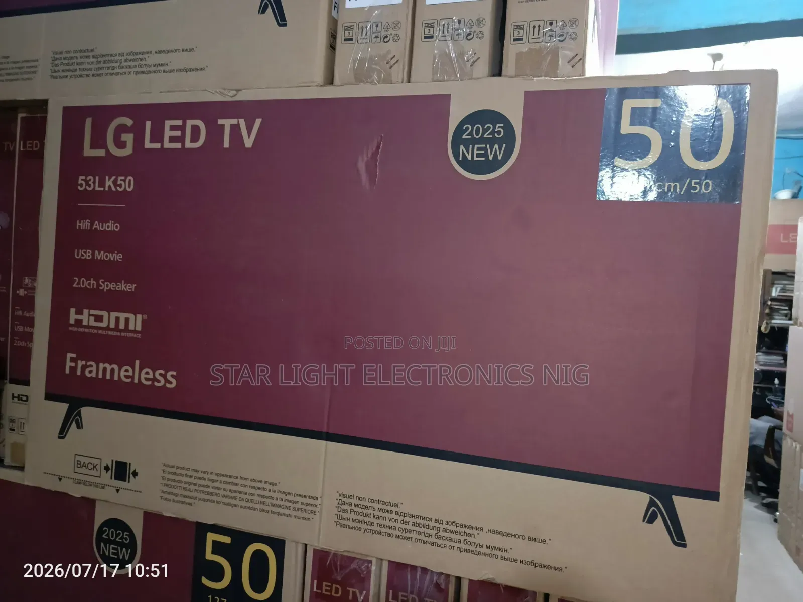 50 Inches Smart TV LG
