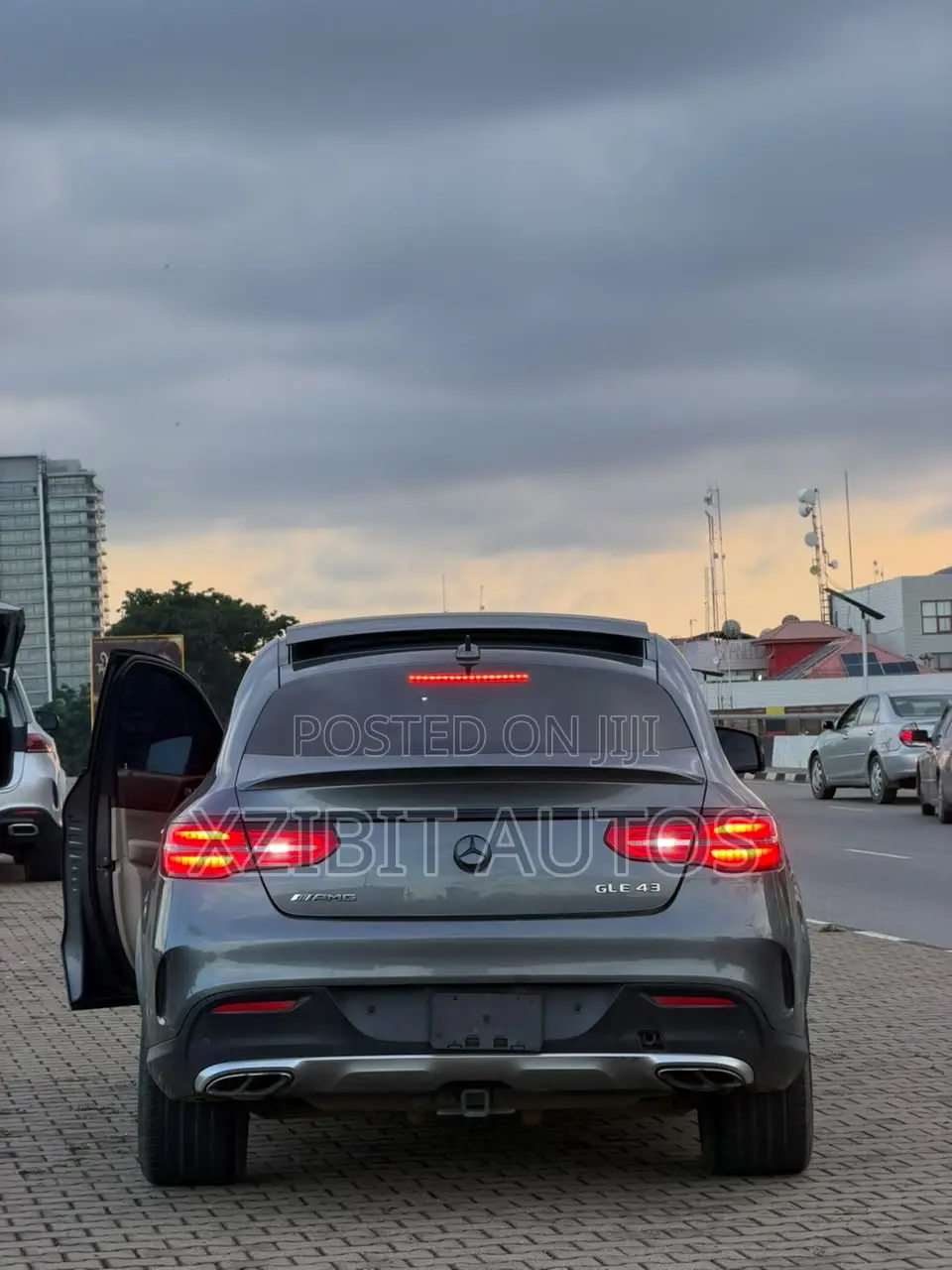 Mercedes-Benz GLE-Class AMG GLE 43 4MATIC 2017 Gray