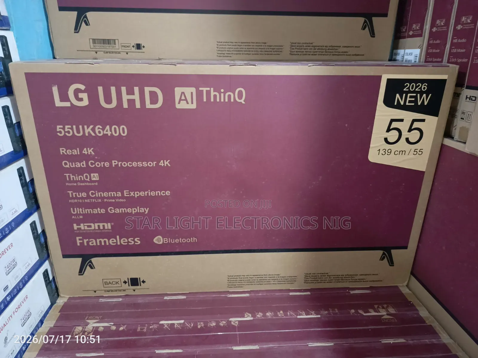 55 LG Smart TV
