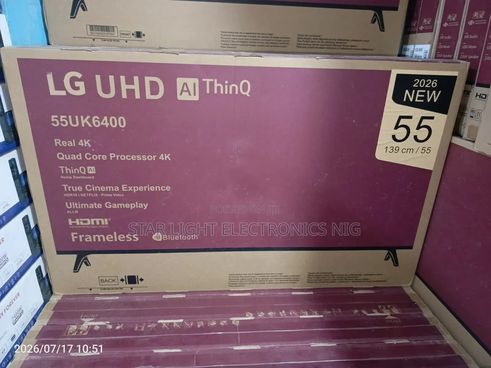55 LG Smart TV