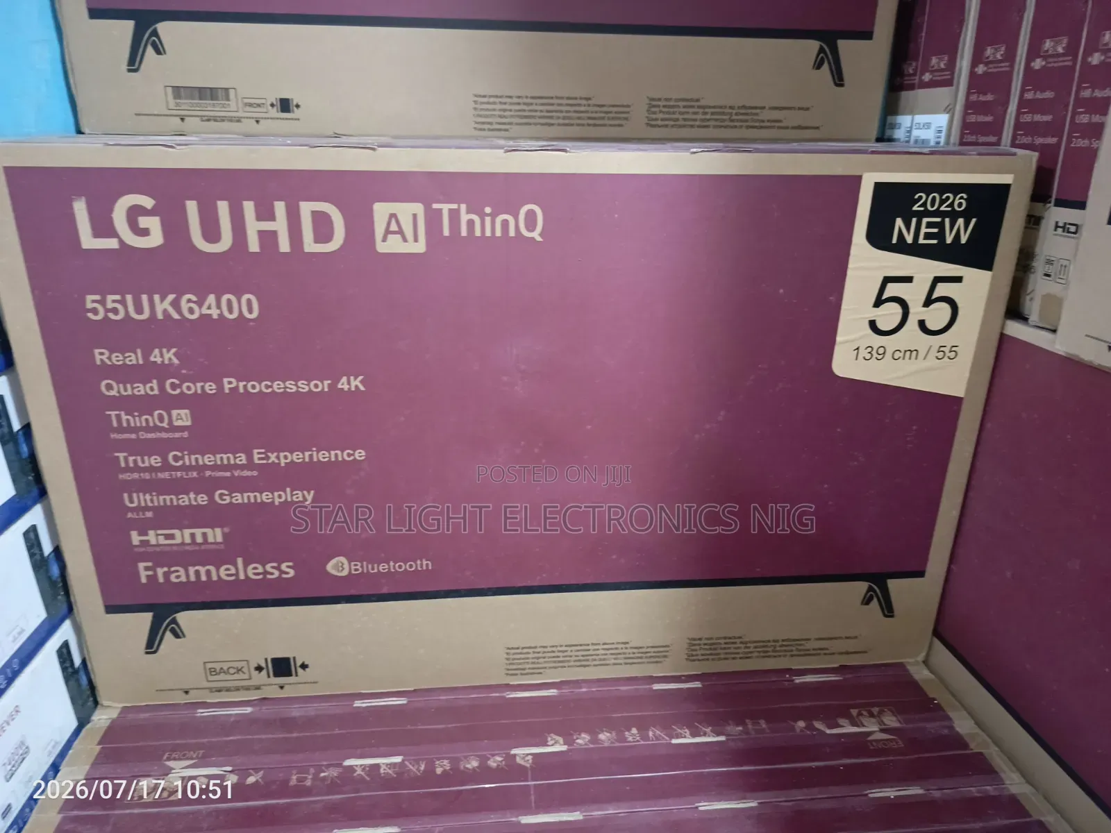 55 LG Smart TV