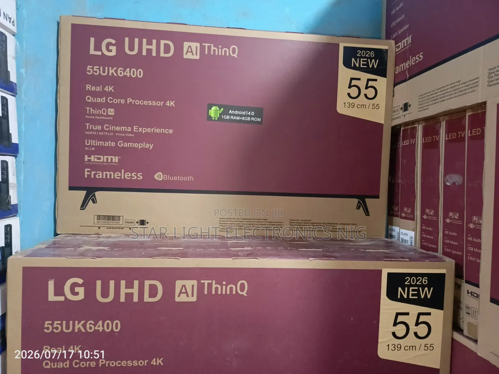 55 LG Smart TV