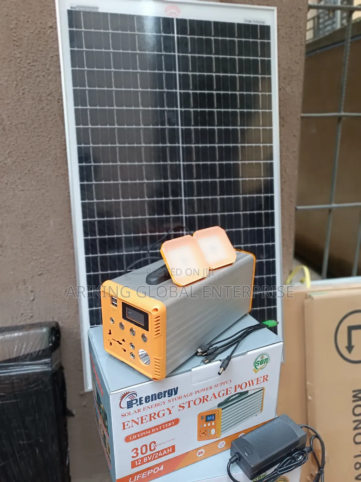 Rechargeable Solar Energy Storage Power System