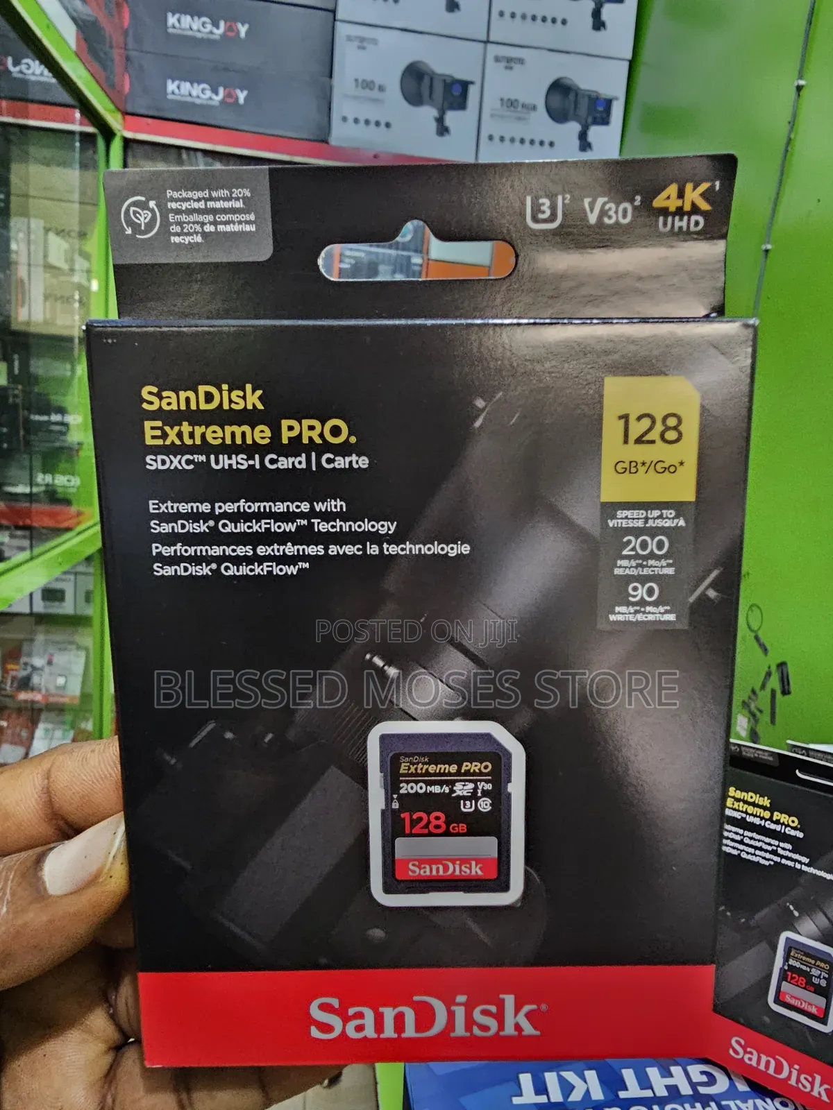 Sandisk Extreme Pro 128gb 200sp