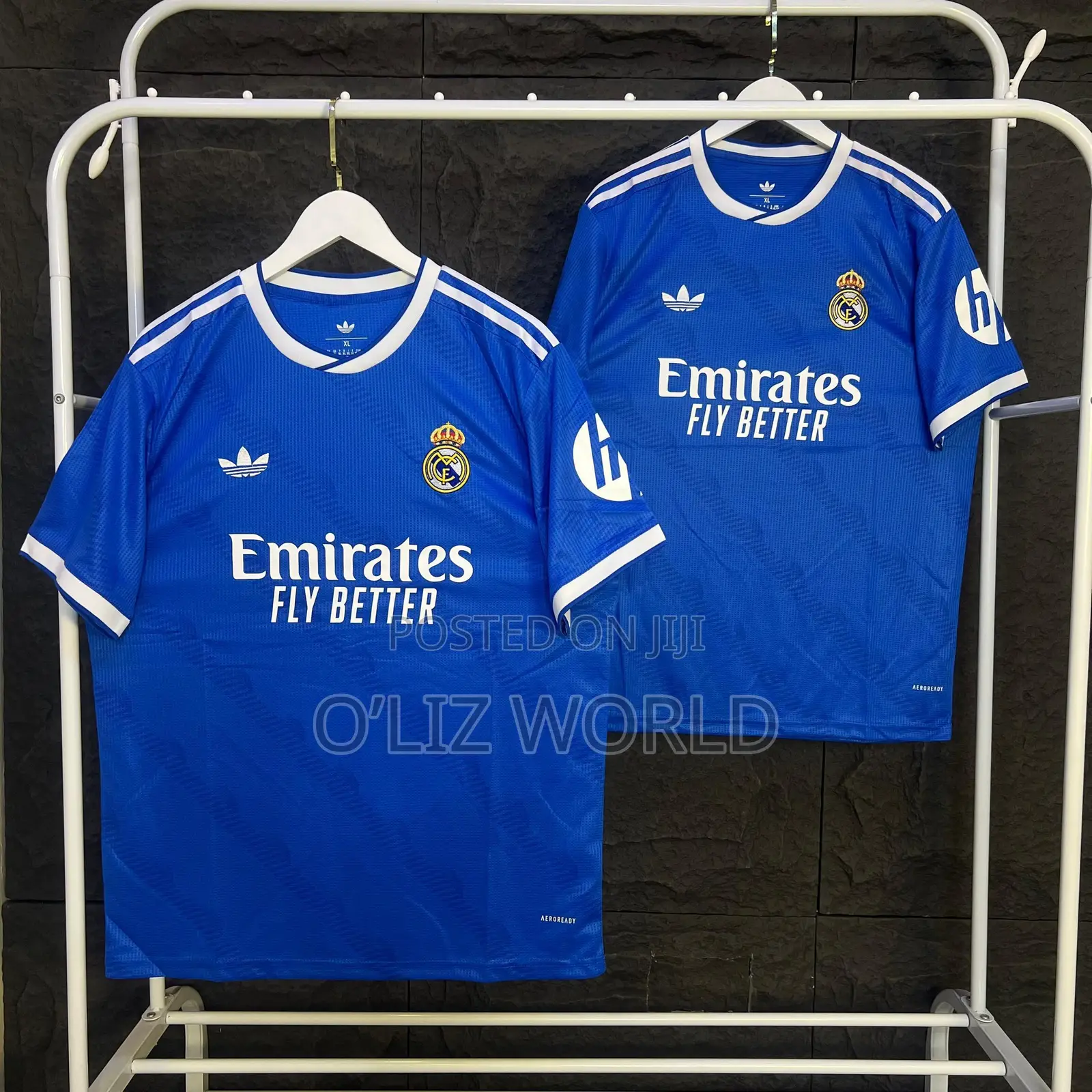 Adidas Real Madrid 2025/2026 Home, Away and Third Kit Jersey