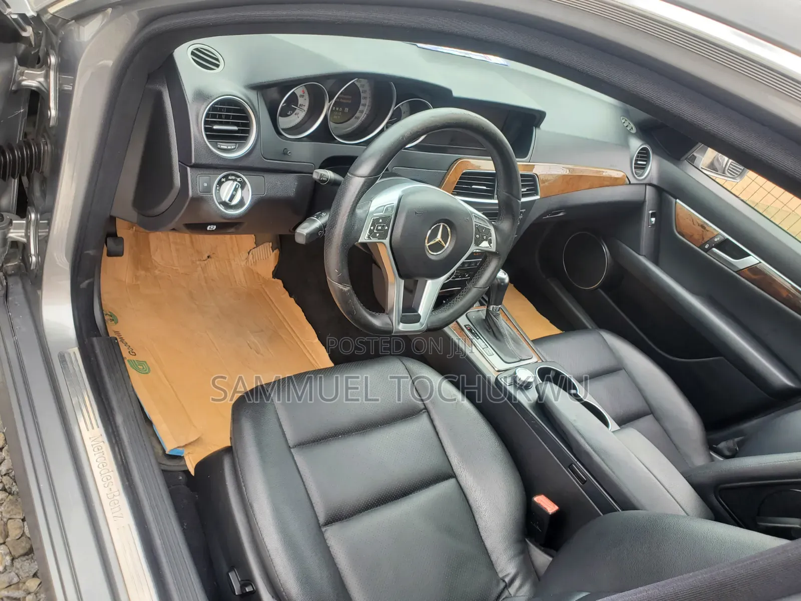 Mercedes-Benz C300 Sport 4Matic Sedan AWD (3.0L 6cyl 7A) 2011 Silver
