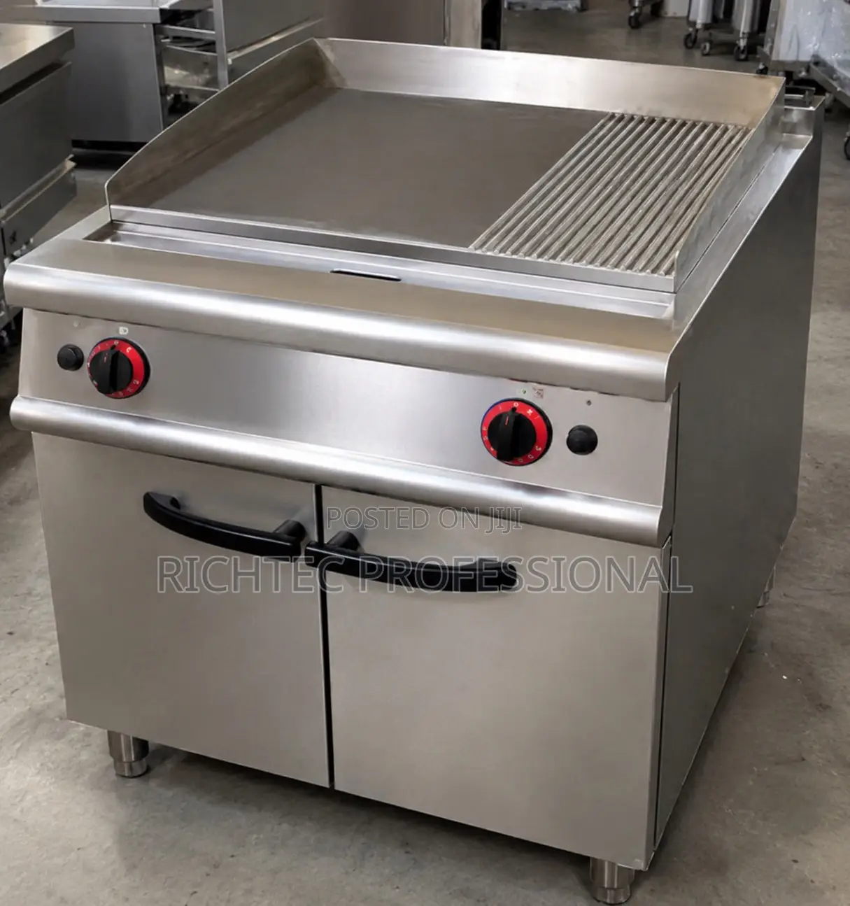 High Quality Kitchen Gas Griddle With Cabinets