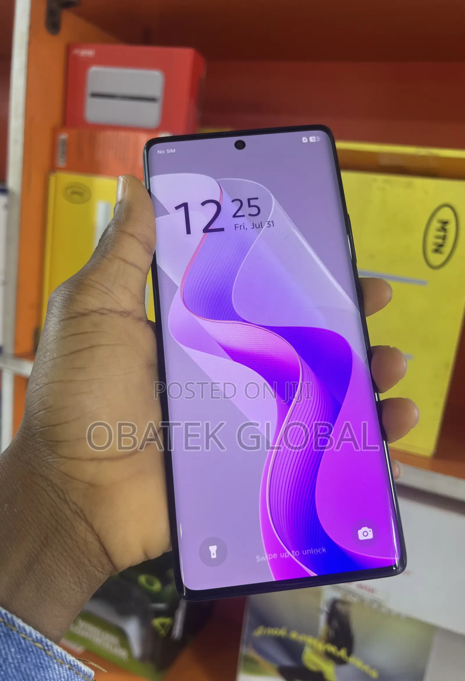 Infinix Hot 50 Pro+ 4G 128 GB Black
