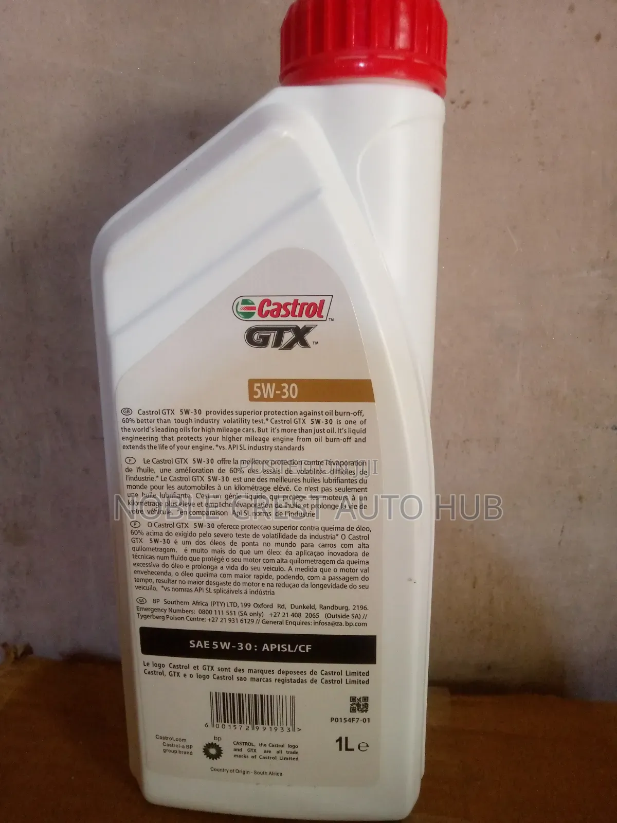 Castrol GTX 5w-30 1L Extend Engine Life