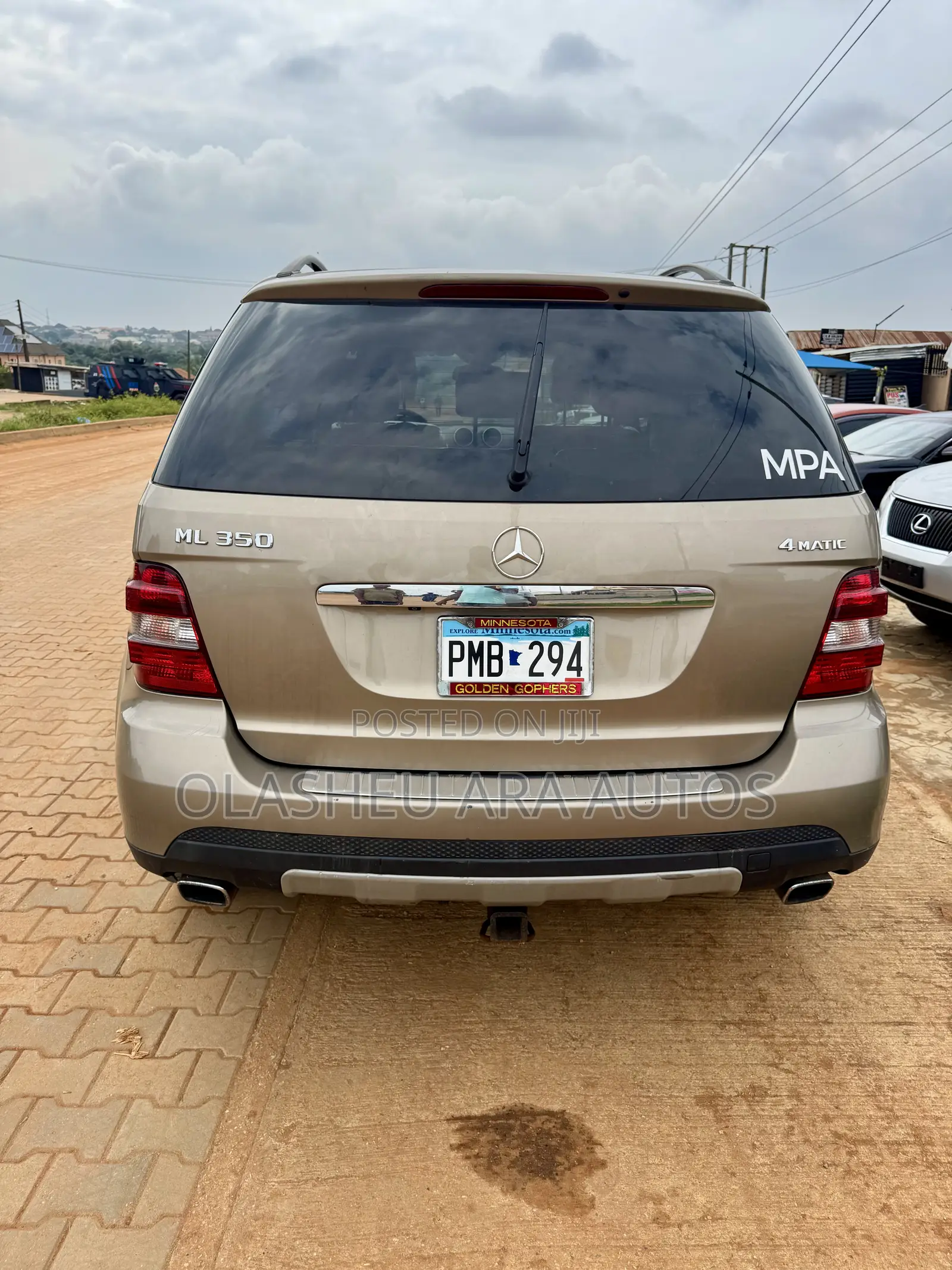 Mercedes-Benz M Class ML350 AWD 4MATIC 2009 Brown