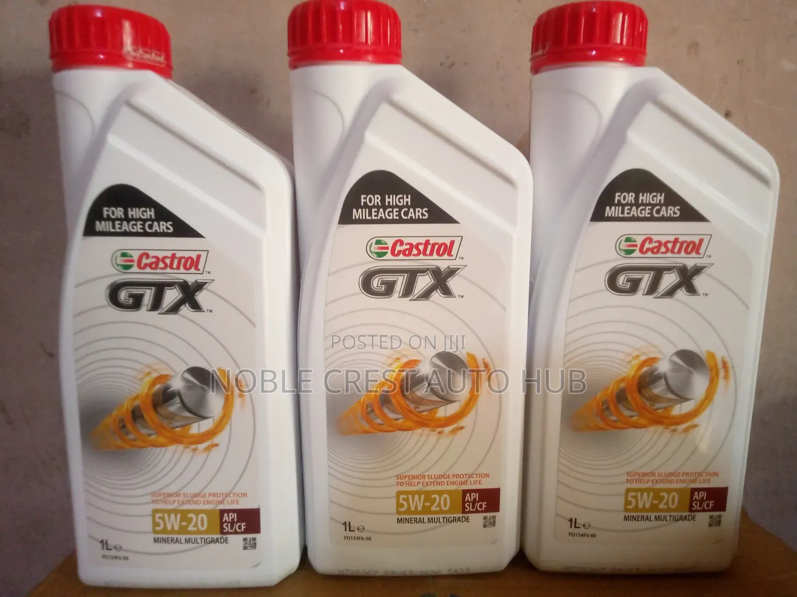 Castrol GTX 5w-20 1L for Sludge Protection in Your Engine