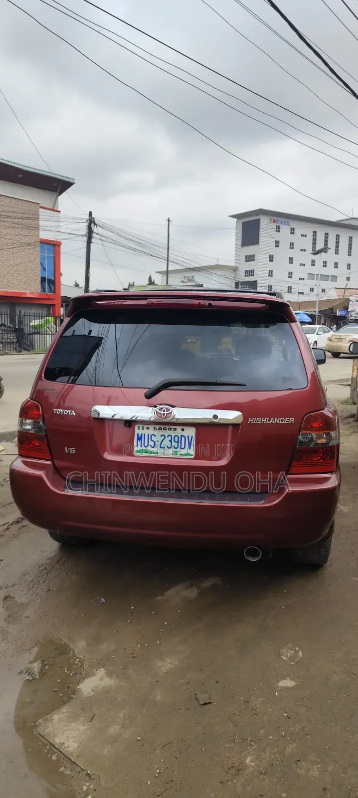 Toyota Highlander 2006 Red